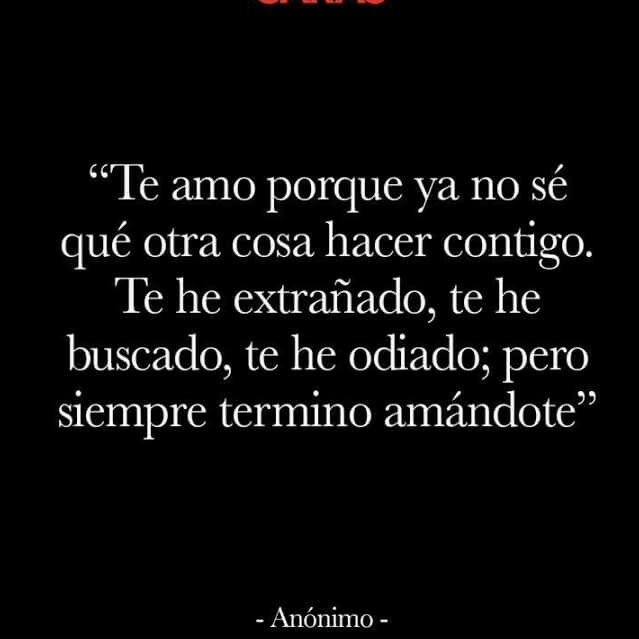 Te amo🖤