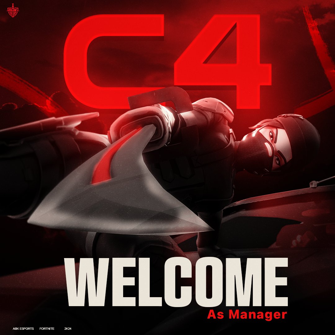🗡 | Welcome , new manager in our family ! We look forward to working together to achieve more successes and accomplishments . 🔴⚫️

ABK | C4 🗡