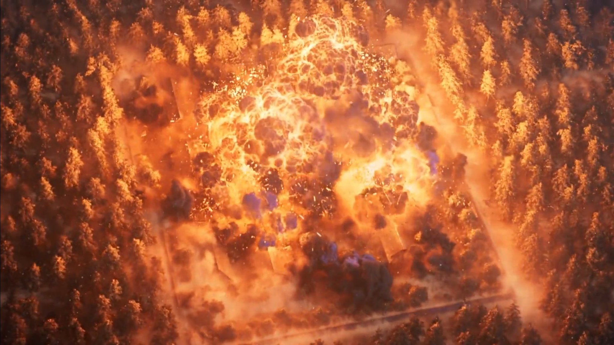 Demon Slayer on X: "Explosion at Ubuyashiki mansion  https://t.co/vFnNkCAAQD" / X