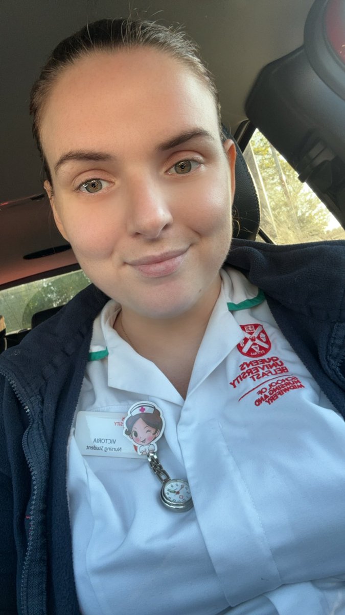 vickig1802's tweet photo. Final year exams passed ✅
Summative assessment passed ✅ 
3weeks left of management the sign the #NMC register 

Best and fastest 3 years at @QUBSONM  

Cannot wait to start my nursing career!! 
SN Grieve 🤩🤩

#studentnurse #qubsonm #passed #nmcregister https://t.co/79UlpL1LmS