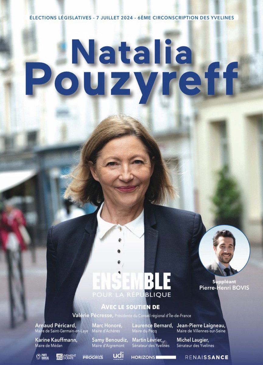 npouzyreff78's tweet photo. Dimanche, pas une voix ne doit manquer! #Circo7806
#legislatives2024
Opposée à LFI et au RN, je compte sur vous pour vous rassembler derrière ma candidature, contre les extrêmes et contre de la division. 
Vous pouvez compter sur moi pour défendre nos valeurs républicaines. https://t.co/0nANRgFCc1