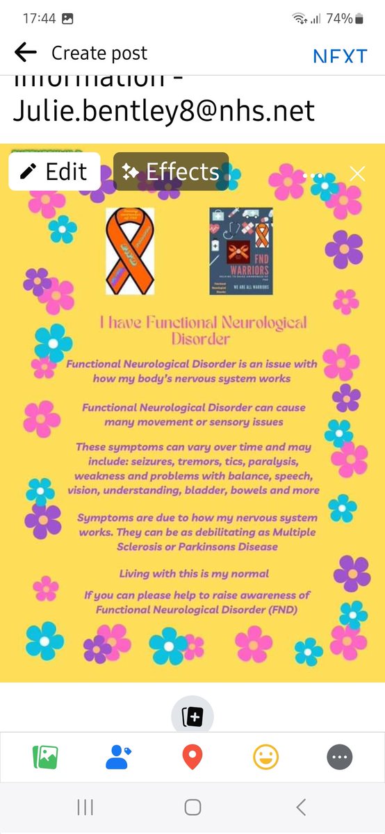 Julie - Prestwich Social Prescriber (@juebee19) on Twitter photo FrieNDs - our FND support group started today at our social drop in with Helen,recently diagnosed with FND. What an amazing & inspiring group! If you are living with FND & would like to join us please get in touch for more info- Julie.bentley8@nhs.net #socialprescribing FrieNDs - our FND support group started today at our social drop in with Helen,recently diagnosed with FND. What an amazing & inspiring group! If you are living with FND & would like to join us please get in touch for more info- Julie.bentley8@nhs.net #socialprescribing