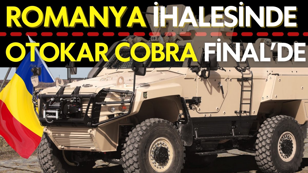 TeknoDonanimNet's tweet photo. Romanya'nın Büyük Zırhlı Araç İhalesinde OTOKAR'ın Başarısı
https://t.co/rcdWptnqF6

#otokar #cobra #türkiye #romanya https://t.co/lQyMoMNdl1
