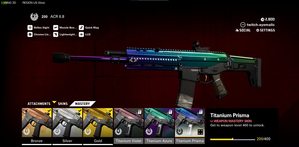 ayemalic's tweet photo. @PlayXDefiant we gotta figure something else out besides needing 400 levels for beyond mid skins https://t.co/JWPOTTXAdN