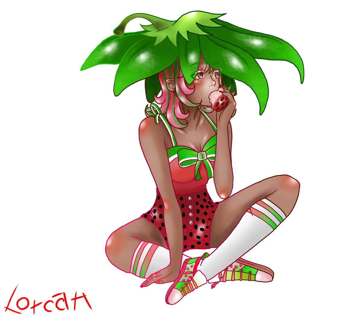 WrenLorcan's tweet photo. July Art Challenge Day 1 - Strawberry!
It's been a long time since I drew for fun, so I'm super excited for this challenge! I'm really happy with how this one came out.
Theme suggested by @AzazelFallenVT!
#LJAC #art #challenge https://t.co/9kema2dZkH