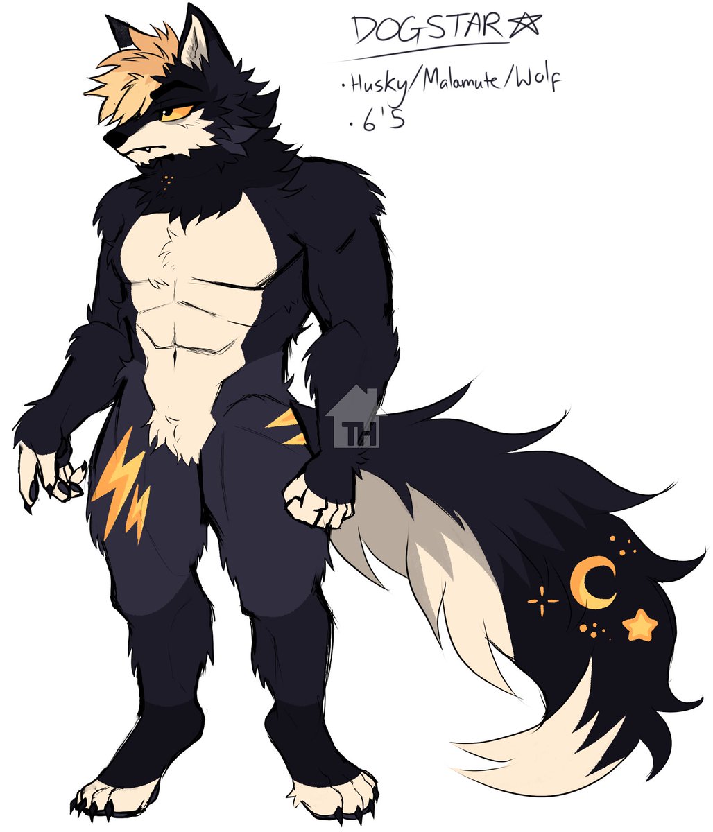 i hate drawing muscular furries but the result looks cool. oc btw