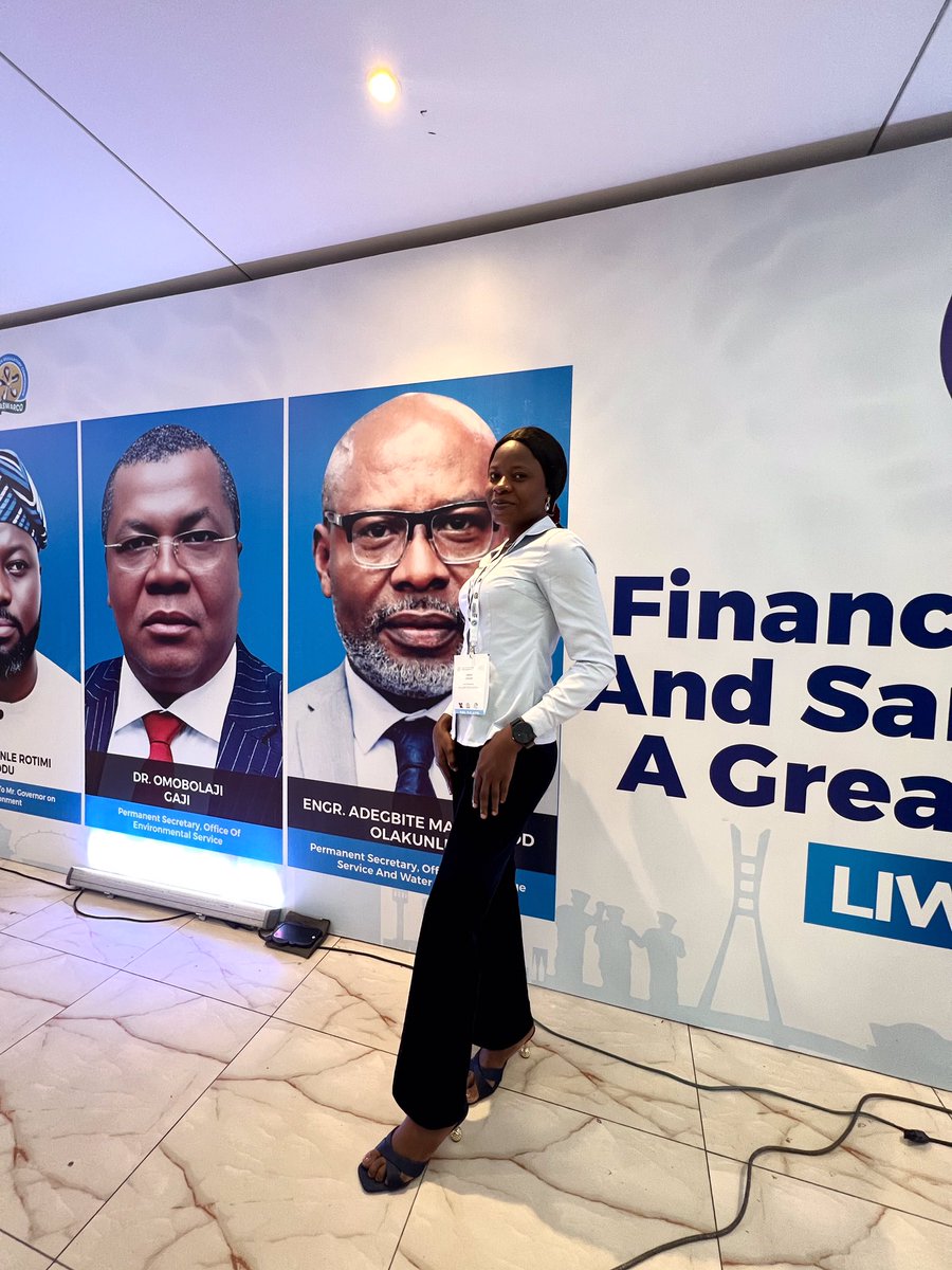 sisiclimate's tweet photo. A week ago at the 5th edition of the Lagos International Water Conference @LIWACLAGOS themed “Financing Water and Sanitation For a Greater Lagos”. https://t.co/GgQt94mGQQ
