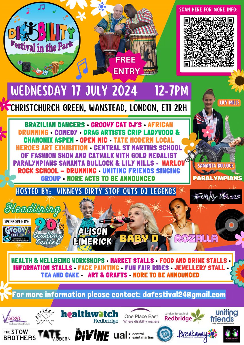 PatientsCann UK are thrilled to have an information stand at the upcoming Disability Festival in the Park, a vibrant and fun celebration for those in society that have limited entertainment opportunities, to entertain and be entertained, and be proud of who they are!