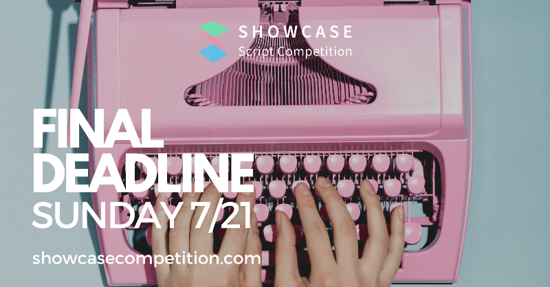 scriptation's tweet photo. Calling all writers! 📣 Last chance to enter the Scriptation Showcase. Submit your screenplay or short by 7/21 for a shot at industry connections and prizes.