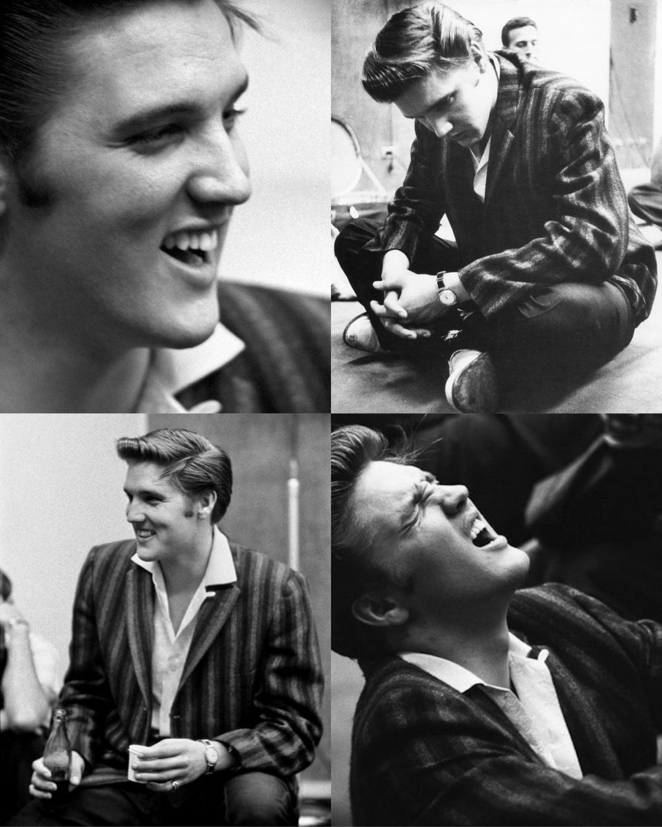 elvis photographed by alfred wertheimer recording three new songs at the rca studio one in new york on this day in 1956.

#ElvisHistory