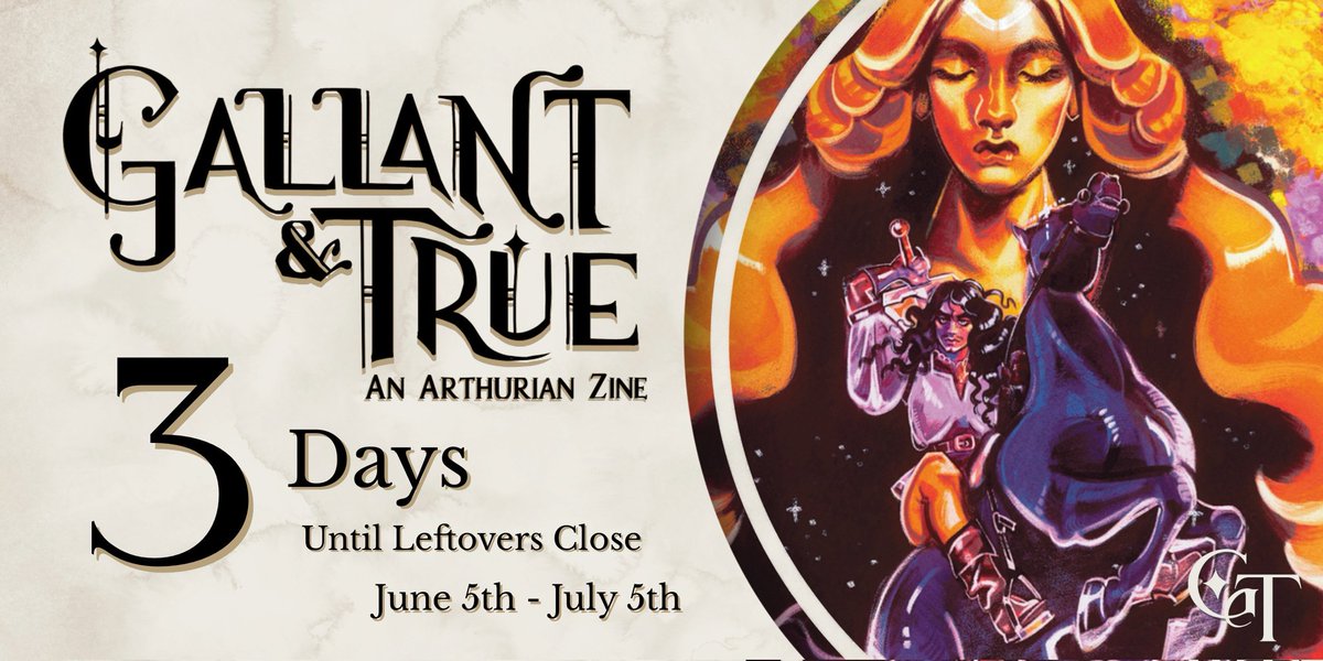 There are now 3 DAYS LEFT before our Leftover Sale ends! ⚔️

The shop closes at midnight EST the night of July 5th! ✨️

(Art by <a href="/coffee_bard/">Kenzie💜✨Commissions Open!</a>)