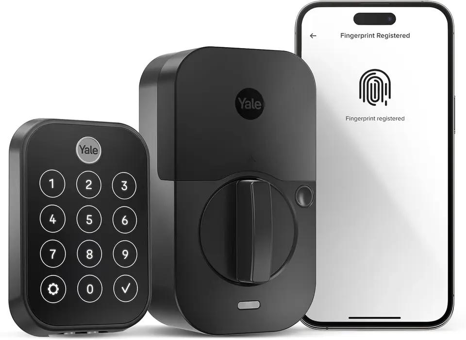 Anviexpreecom's tweet photo. #Aliexpress
| Assure Deadbolt Lock 2, Black Suede Smart Keyless Entry Door Lock with Wi-Fi Connected Touch Keypad and Fingerprint Scanner,
https://t.co/ZJ5FRh55vY https://t.co/wIqEAFecRJ