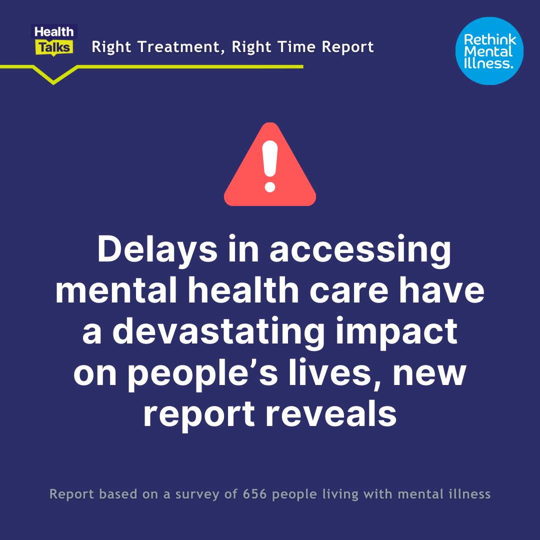 HealthTalks1's tweet photo. Around 1.2 million people are waiting for NHS mental health treatment ⏰

@Rethink_ reveals the devastating impact this has on people's lives 😓
️
https://t.co/Y55aQr6n5W

Check out our website to see how you can get involved in our mission to improve public health &amp; wellbeing! https://t.co/1IlsKaU7Z0