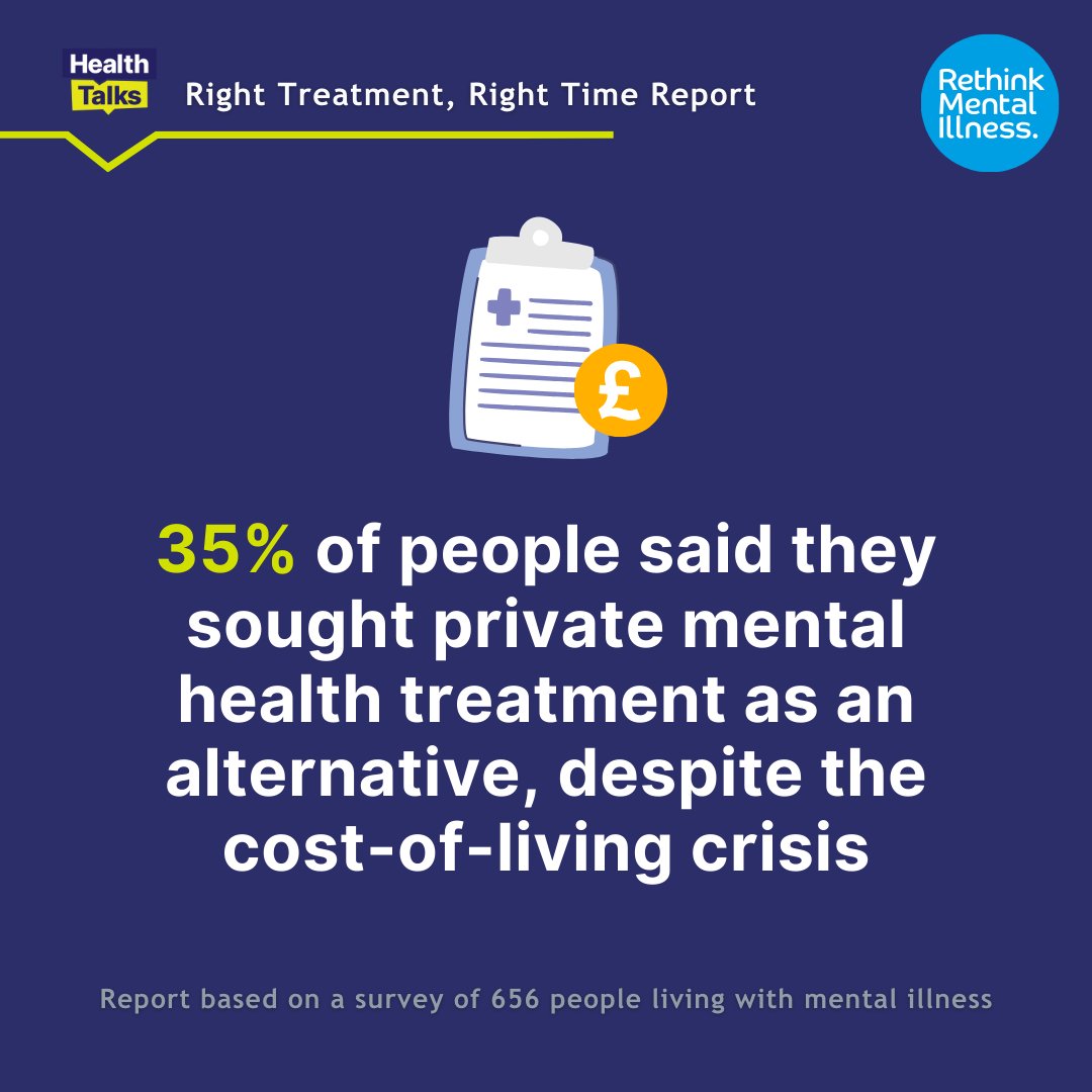 HealthTalks1's tweet photo. Around 1.2 million people are waiting for NHS mental health treatment ⏰

@Rethink_ reveals the devastating impact this has on people's lives 😓
️
https://t.co/Y55aQr6n5W

Check out our website to see how you can get involved in our mission to improve public health &amp; wellbeing! https://t.co/1IlsKaU7Z0