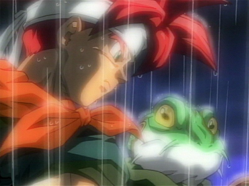 SonicTHP's tweet photo. I've been replaying Chrono Trigger on my train to work recently.

Crono dying hits a little different with Toriyama's passing, even months later. https://t.co/YAceL69aDa