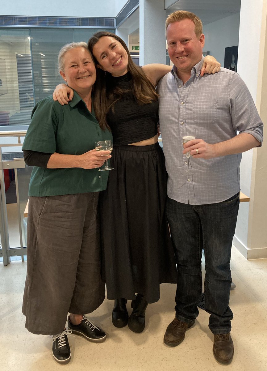 Timothy Matthews (@t_matth) on Twitter photo How wonderful to celebrate <a href="/briddycent/">Bridget Bryan</a> passing her PhD viva yesterday. Go Bridget!
Many thanks to examiners @mgoat73 and <a href="/Marlies_Maes/">Marlies Maes</a> How wonderful to celebrate <a href="/briddycent/">Bridget Bryan</a> passing her PhD viva yesterday. Go Bridget!
Many thanks to examiners @mgoat73 and <a href="/Marlies_Maes/">Marlies Maes</a>