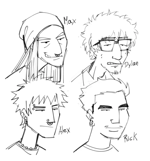 Alex's friends 