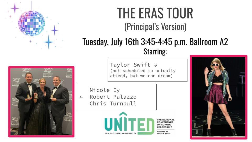 Robert Palazzo (@palazzopves) on Twitter photo 2 weeks away! Ready to amplify your leadership toolkit? Join me at UNITED in Nashville, July 15–17, where we’ll explore creativity, innovation, and leadership in education. Secure your spot now! 👉 theunitedconference.org/register/
<a href="/NAESP/">National Assoc. of Elementary School Principals</a> <a href="/NASSP/">National Assoc. of Secondary School Principals</a> #PrincipalsUNITED 2 weeks away! Ready to amplify your leadership toolkit? Join me at UNITED in Nashville, July 15–17, where we’ll explore creativity, innovation, and leadership in education. Secure your spot now! 👉 theunitedconference.org/register/
<a href="/NAESP/">National Assoc. of Elementary School Principals</a> <a href="/NASSP/">National Assoc. of Secondary School Principals</a> #PrincipalsUNITED