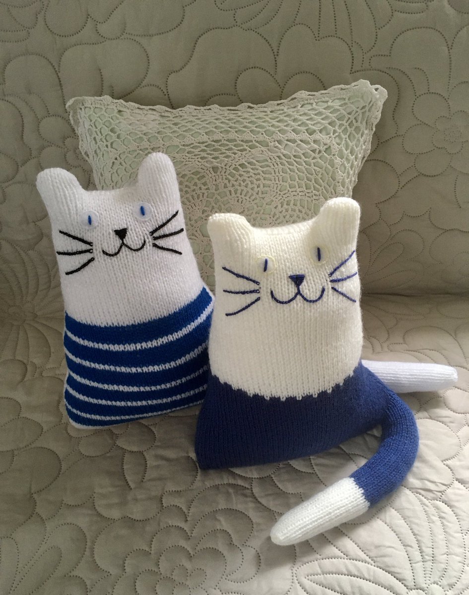 Nautical cats are coming to our #etsyshop soon!
#handmadehour #craftbizparty #shopindie #giftidea  threewoollyowlsstore.etsy.com