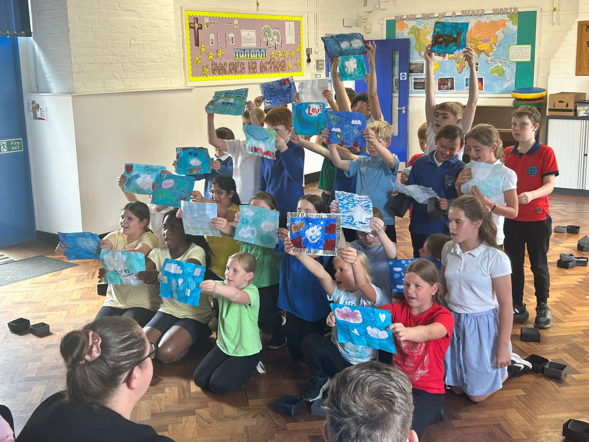 The children sang, danced and performed today alongside schools all around the country for #creatday24 with #royaloperahouseschools. They made us all very proud!