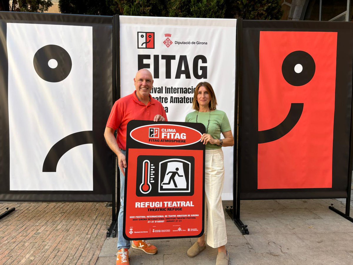 🎭✨ El FITAG 2024 ja és aquí amb el lema «Clima FITAG»! 🎭✨

Avui #CaldesdeMalavella ha estat present en la presentació de la 24a edició del Festival Internacional de Teatre Amateur de Girona. La vila acollirà a finals d’agost una obra de teatre