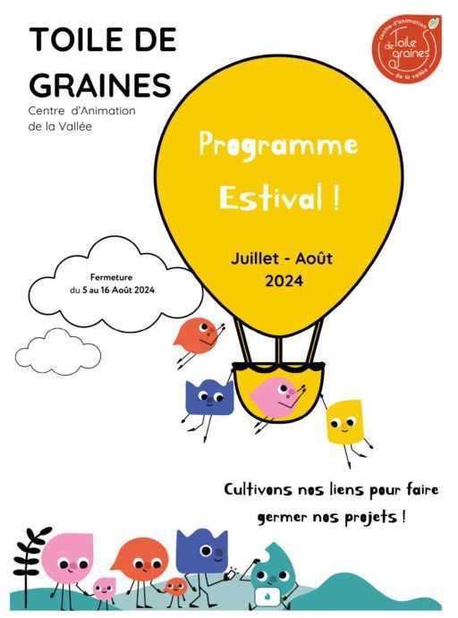 ⭐ Cet été, dans mon réseau il y a... ⭐
TOILE DE GRAINES vous a programmé un été en famille
📅Bibliolympiades ! 10 juillet 
📅Gouter numérique 24 juillet 16h-17h 
📅Spectacle, Alice au pays des merveilles :  28 août 

📍 #BEAUFORTENANJOU
>> + d'info / buff.ly/3W2SszR
