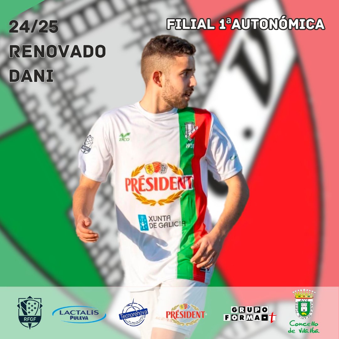 🗣 Dani Yañez renova o seu compromiso co Racing Villalbés.

O canteirán continuará a vindeira tempada. Un xogador moi querido no vestiario que formou parte do Filial dende a súa creación e así seguirá sendo na estrea en 1ª Autonómica.

Encantados de que continúes con nós! ⚽😍