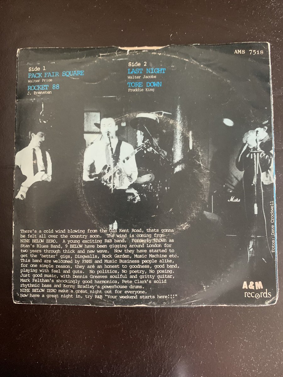 @BluesBritain <a href="/NineBelowZero1/">Nine Below Zero</a> From <a href="/dingwallslondon/">Dingwalls</a> in 1979 to The Horn St Albans in 2024, via venues small and large, always a great night out. 
See you at The 229 Club London in January. 
“Your weekend starts here!!!” 🍾🎸