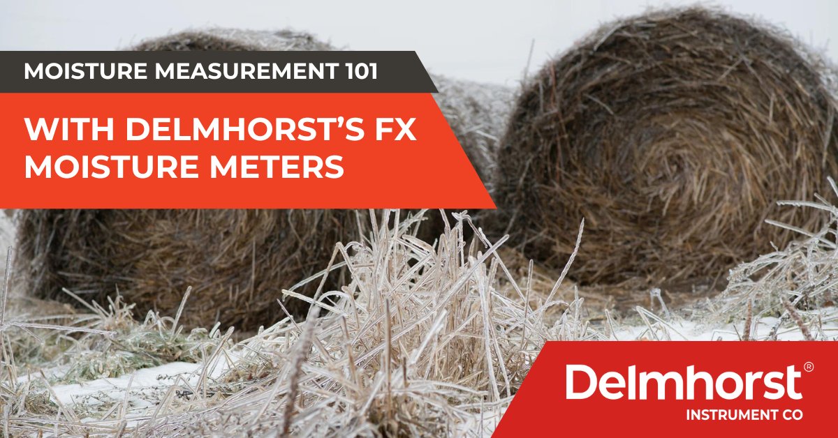High-quality hay crops demand top dollar in today’s market. Check out these seven tips for gathering precise MC readings in your crops using Delmhorst’s FX Range of moisture meters for agriculture. bit.ly/4bvPSXz

 #Delmhorst #hay  #moisturemeters