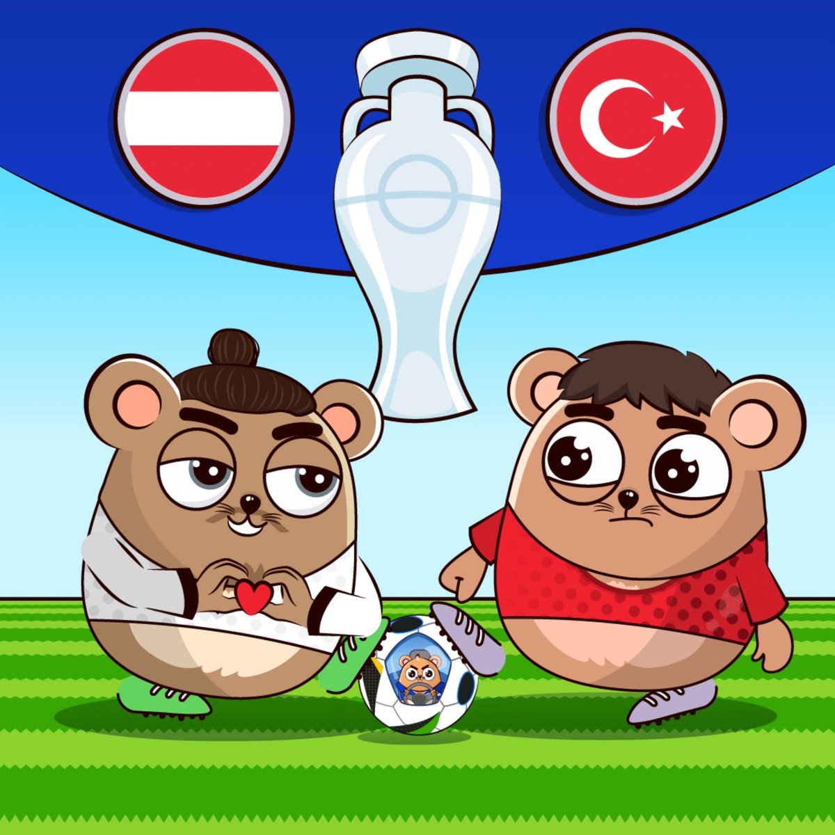 BeTurbo_'s tweet photo. 🇦🇹🆚🇹🇷 up next! Who's ready for this epic clash? 🔥🏆

 🩷 for 🇦🇹

🔁for 🇹🇷

#EURO2024 #AUTTR #CryptoInvestor https://t.co/xg0FgHC66T