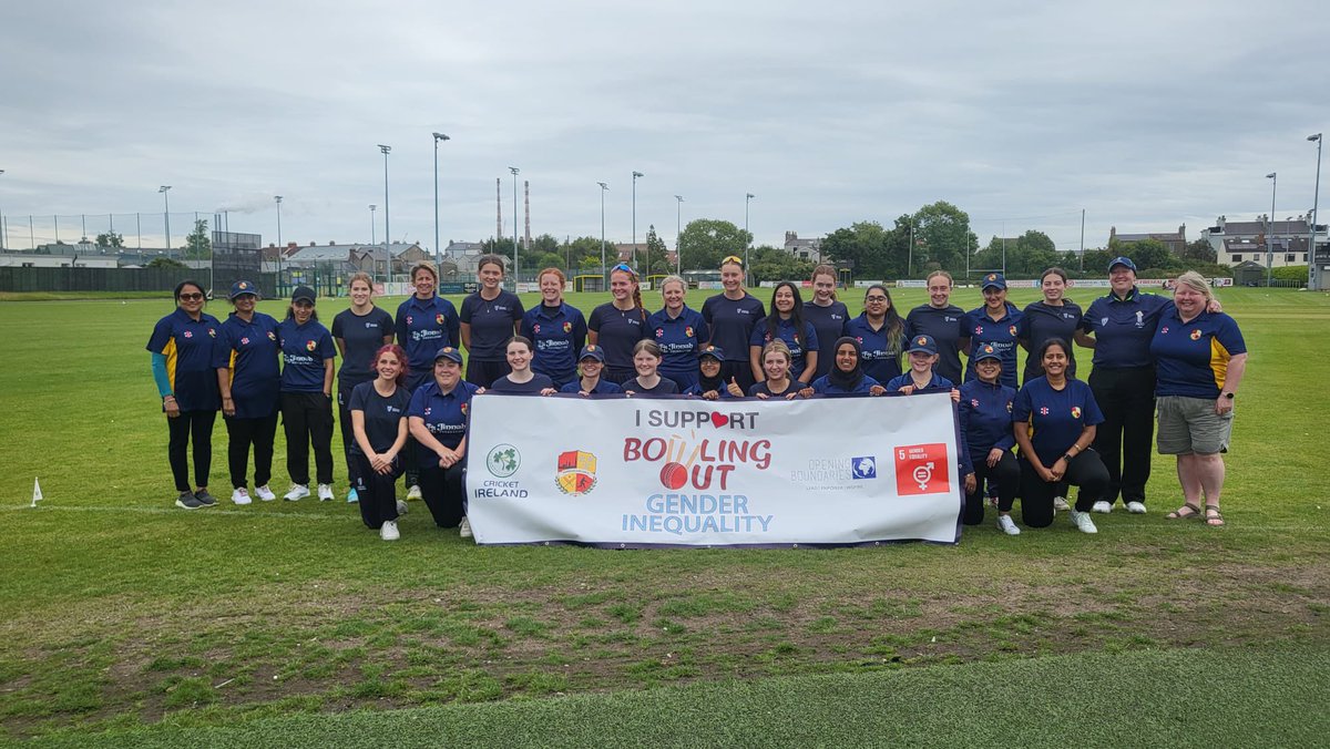 OB_0fficial's tweet photo. Great to have @BpalCricket supporting our #BowlingOut Gender Inequality campaign whilst on tour in Ireland playing @cricketleinster women’s team. All the best on tour.  🇮🇪 🏴󠁧󠁢󠁥󠁮󠁧󠁿 https://t.co/vOQMlbEHSZ