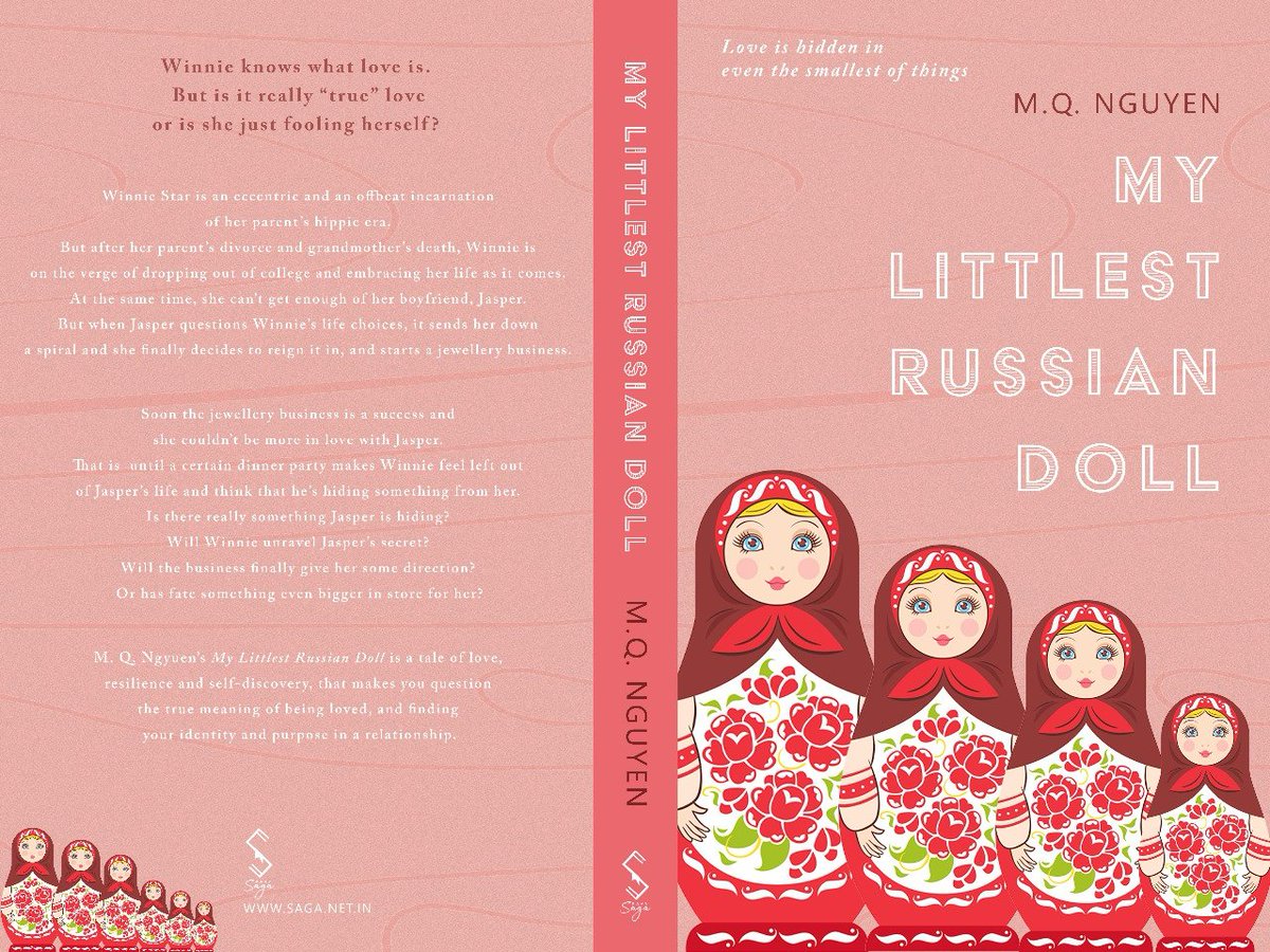 hashbrownmusic's tweet photo. Check out the cover to my latest book 'My Littlest Russian Doll' coming out in a few days. Isn't it beautiful? 

@sagafiction https://t.co/yt6QeBXueX