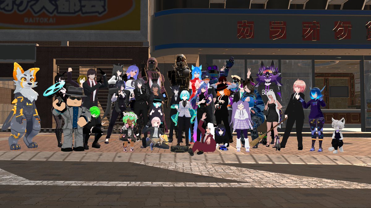 novedplayer's tweet photo. Day 4 of #PJKT Fest! Was amazing Talking to Many Different People and Attending the @KochoNoYakuza Boss Rush Event! Also Episode 19 of #NovedNotes is in Production and I'm super Excited for this one!
#VRChat #VRChatCommunity https://t.co/WZ5Hbb6tIv