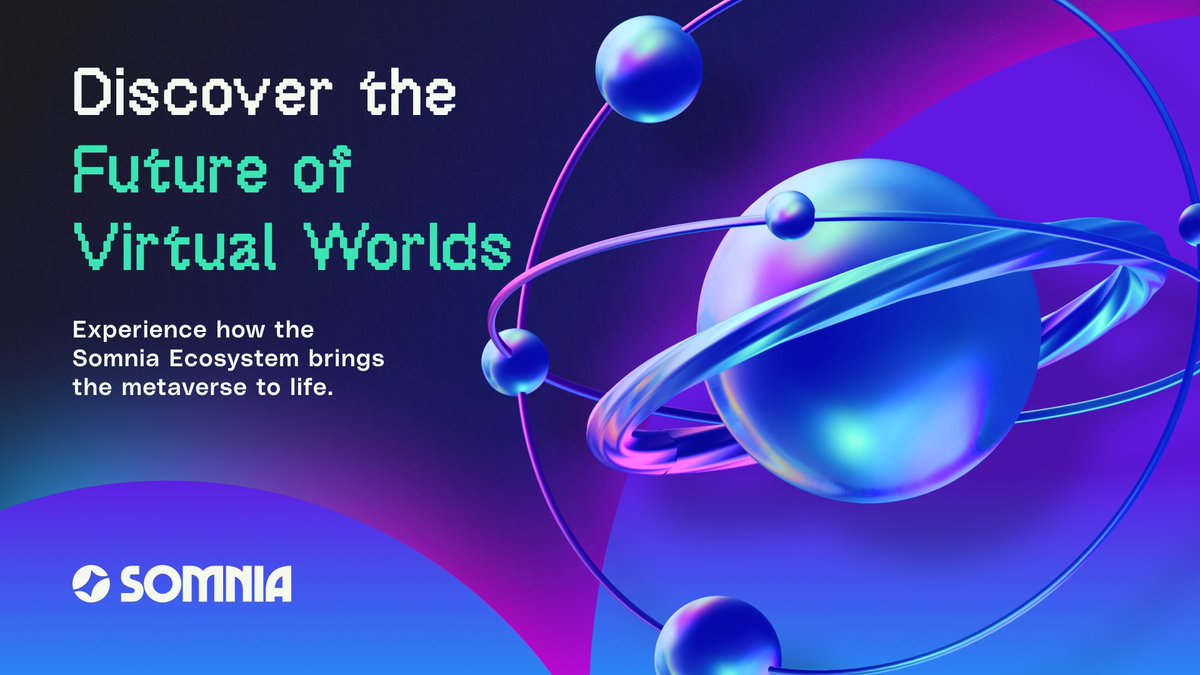 Somnia_Network's tweet photo. Are you curious about the future of virtual worlds? 🌐✨ Discover how the Somnia Ecosystem is bringing the #metaverse to life! 🚀

Read More 👉 https://t.co/Vlxosjguw8

From immersive experiences to innovative protocols, see what makes Somnia special. https://t.co/eq8xB8TdRa