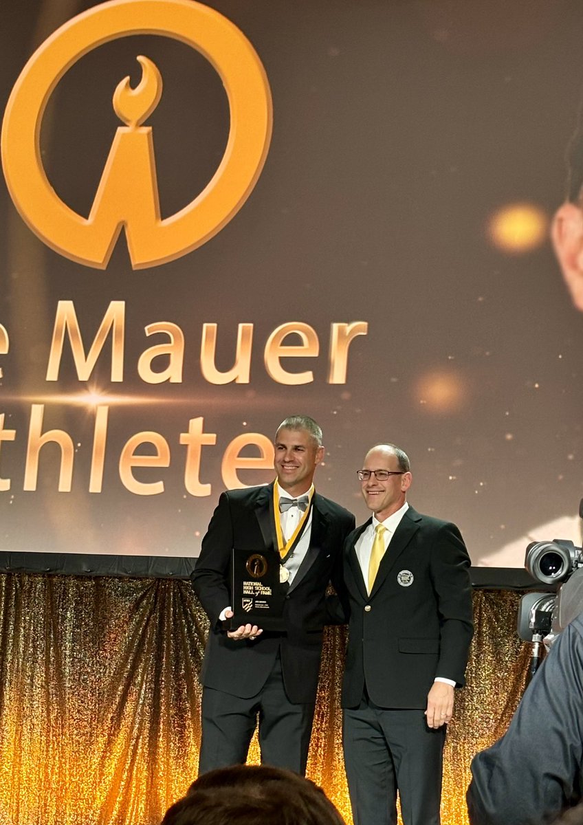 Spent much of the last 36 hours with Joe Mauer. He was amazing. After his NFHS HOF induction he was gracious, kind, friendly and took pics with every fan who asked for an autograph for 90 minutes. The last inductee to leave, he is a role model for both kids and adults.Thanks Joe!