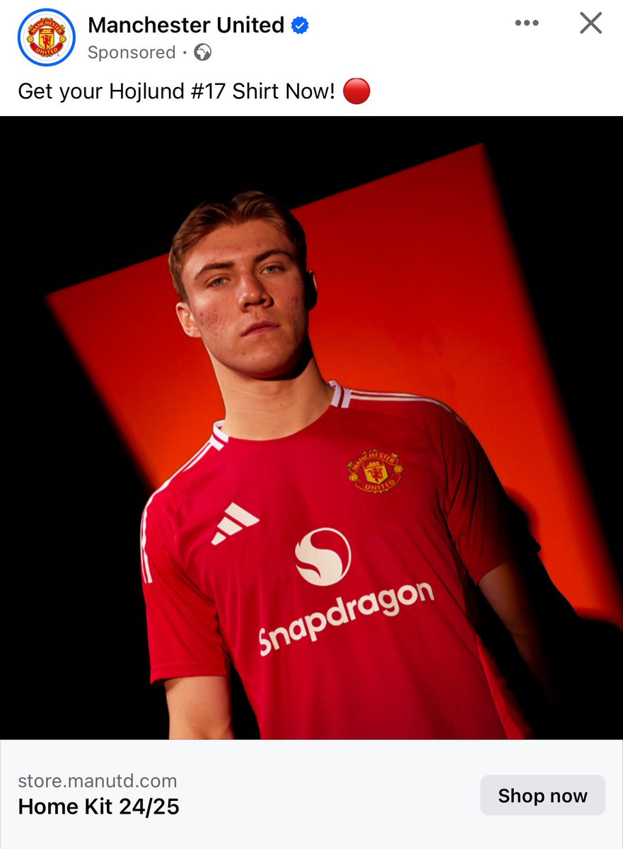 _NickNewell_'s tweet photo. Good to see the United marketing team are on top of things 👍🏻🤦🏻♂️🤣 #WhatNumber? https://t.co/zcjMJOMz77