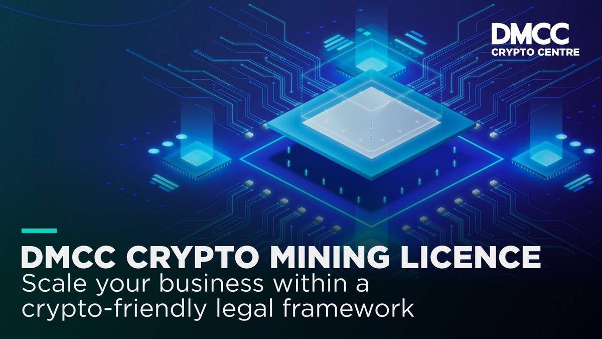 Discover the DMCC Crypto Mining Licence: legally mine digital currencies  within a secure, compliant framework. Benefit from our crypto-friendly  environment and local support. What is the DMCC Crypto Mining Licence? It  authorises