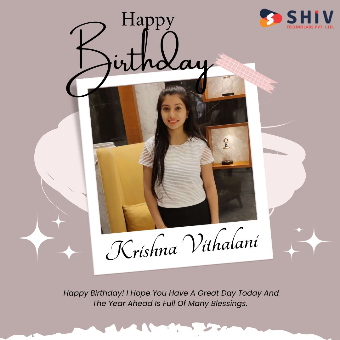 Shiv_Technolabs's tweet image. 🎉 Happy Birthday to our talented WordPress developer at Shiv Technolabs! 🎂 Your creativity and expertise in crafting exceptional websites truly elevate our team's success.
Here's to another year of success!
#happybirthday #webdevlopers #knightcoders #shivtechnolabs