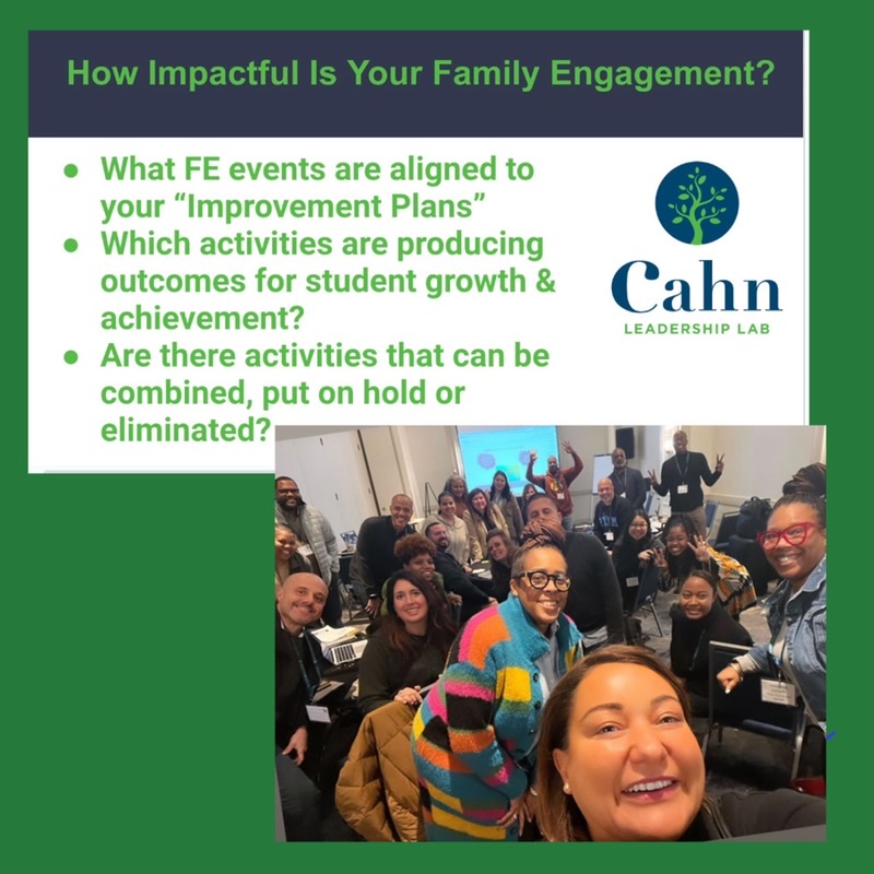 CahnFellowship's tweet image. Our CLL practitioners had a session with Program Director Crystal Jones on Impactful Family Engagement. They're excited to incorporate family engagement into their academic goals and priorities! #TeachingTuesday