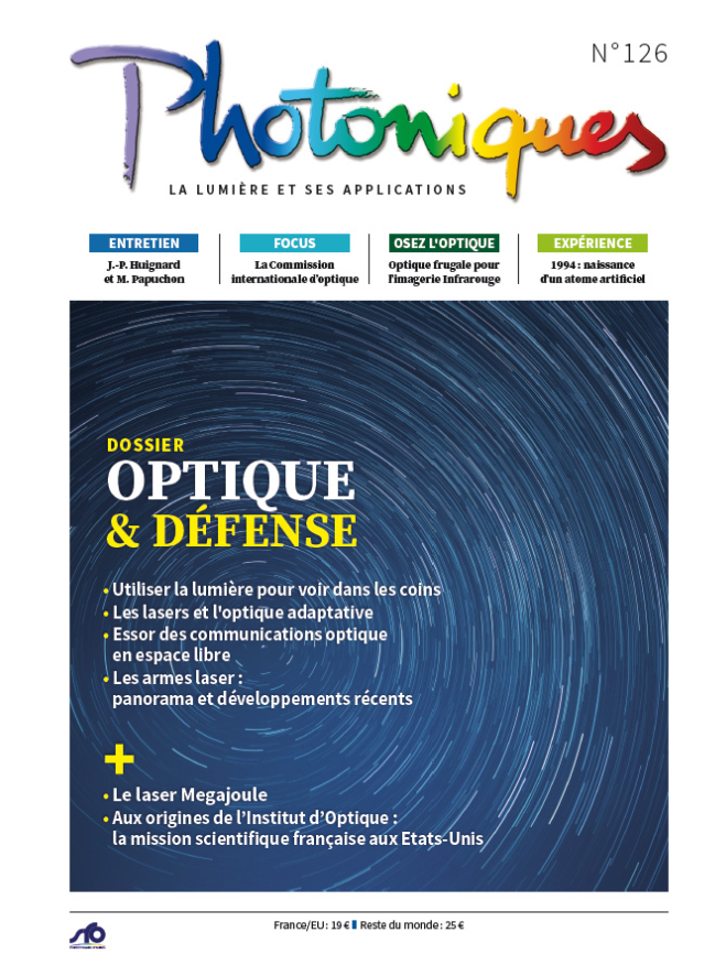 📰Retrouvez le numéro 126 de Photoniques !➡️bit.ly/4cIffXd
"...les besoins technologiques et scientifiques de la défense ont largement contribué à façonner, depuis le début du vingtième siècle, l'écosystème de l'optique-photonique française." <a href="/NicolasBonod/">Nicolas Bonod</a>
<a href="/sfoptique/">SFO</a>