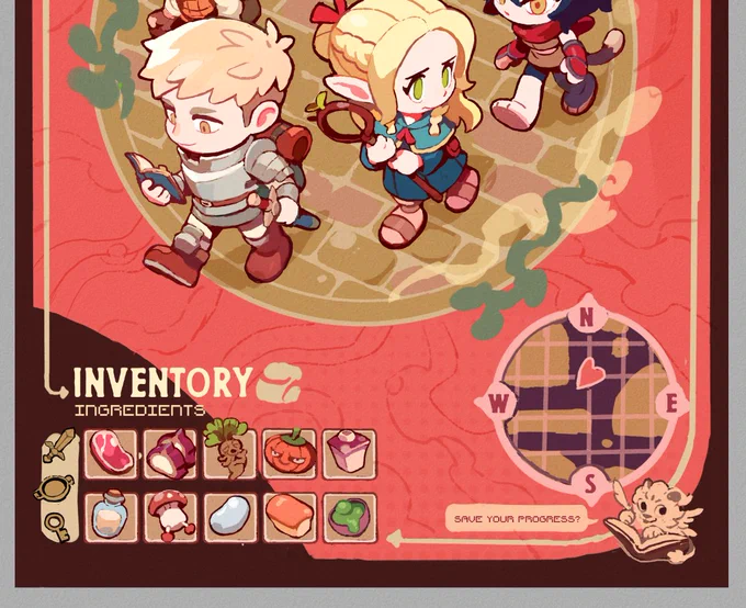 pushing to have this dunmeshi print done in time for AX....im so close, pls pray for me 