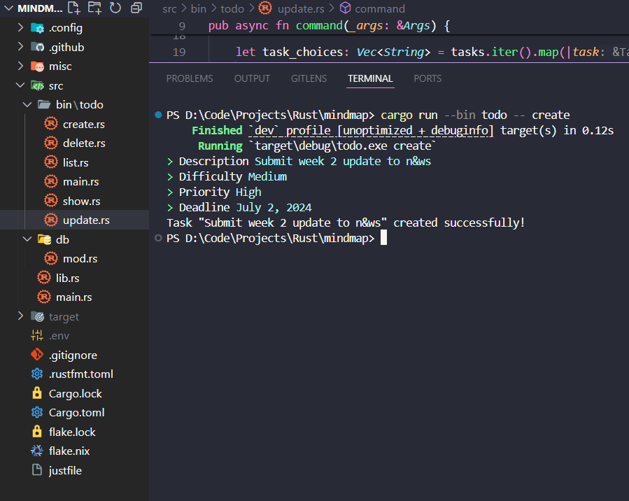 aryansri_19's tweet photo. Mindmap progress update:
Basic CRUD operations are completed and system tray icon for the app is also set. Currently integrating AI model with database for automating task suggestions.
@_buildspace @_nightsweekends
#Week2Update https://t.co/eEvYAkH574