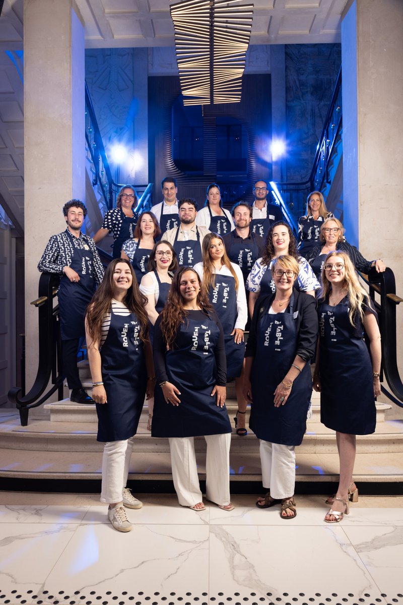 RouenTourisme's tweet photo. Hier soir, nous avons célébré la soirée partenaires 2024 🥳🥂Merci à tous pour cette soirée conviviale et gourmande, et un grand merci à nos producteurs locaux, au Novotel Rouen Centre Cathédrale, et à David Morganti pour les beaux clichés 📸

@CdeCintre
@DelphineCrocq
#Rouen https://t.co/6Xu6EkoZKG