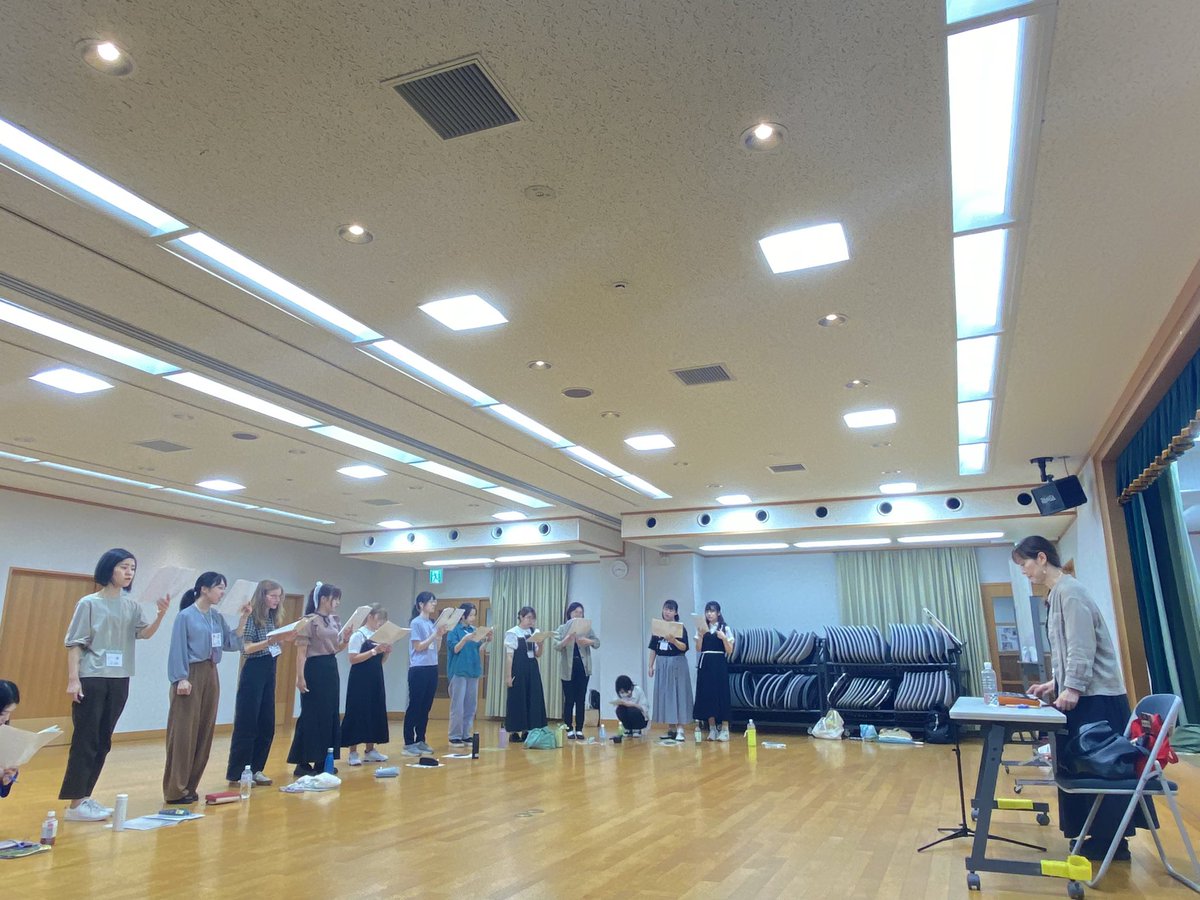 今日のメイプルは出会いあり別れあり🥹
見学者さんと新曲の音取りをしました！

春に入団してくれた留学生メンバーが今日でメイプルとお別れのようです😭
またいつでも遊びに来てくださいね💓💓