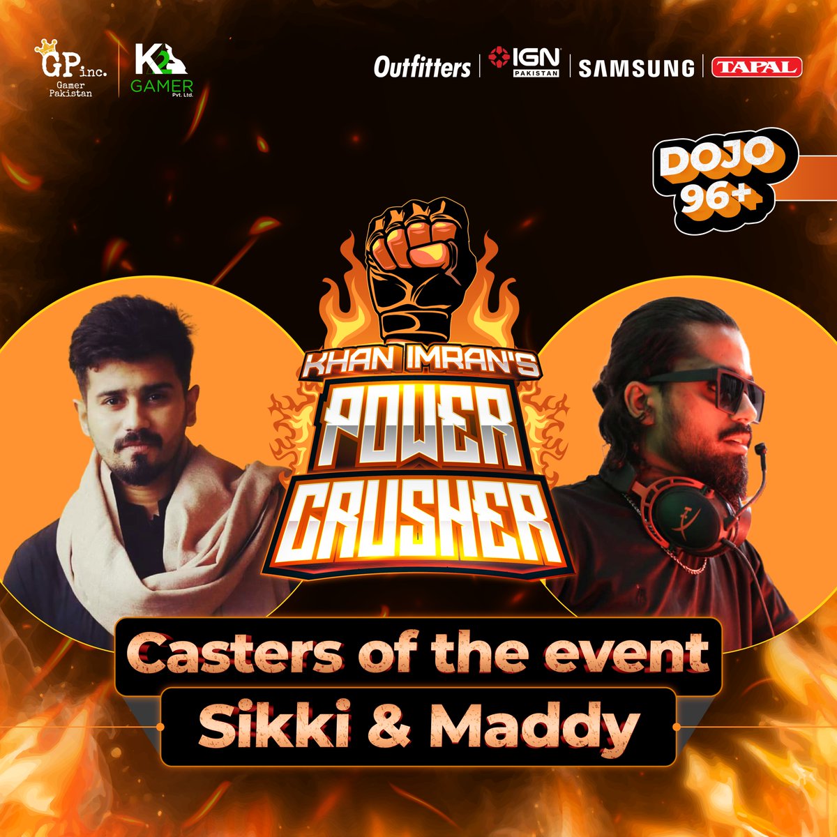 K2gamerpakistan's tweet photo. You can't have a #Tekken8 tournament without an amazing set of voices to call the action!
Say hello to our casters @Sikkify and Maddy!
The action takes place on July 5th and 6th streaming on #K2Gamer's YouTube and Twitch!
#powercrusher https://t.co/QzJdfW5pUi