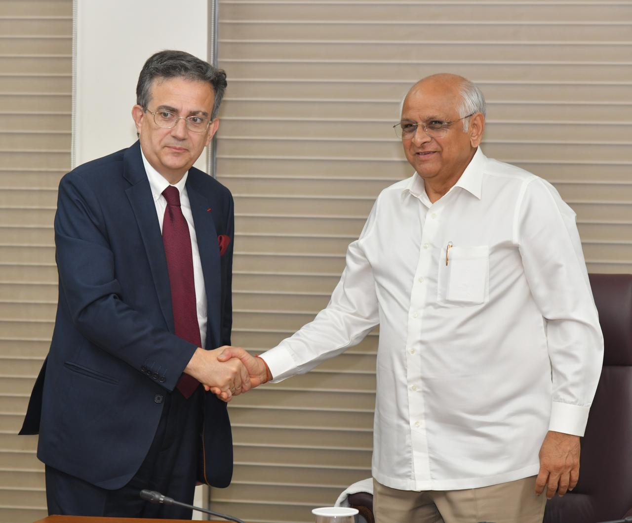 French Ambassador calls on State CM: Gujarat seeks to benefit from France’s expertise in organizing Olympics