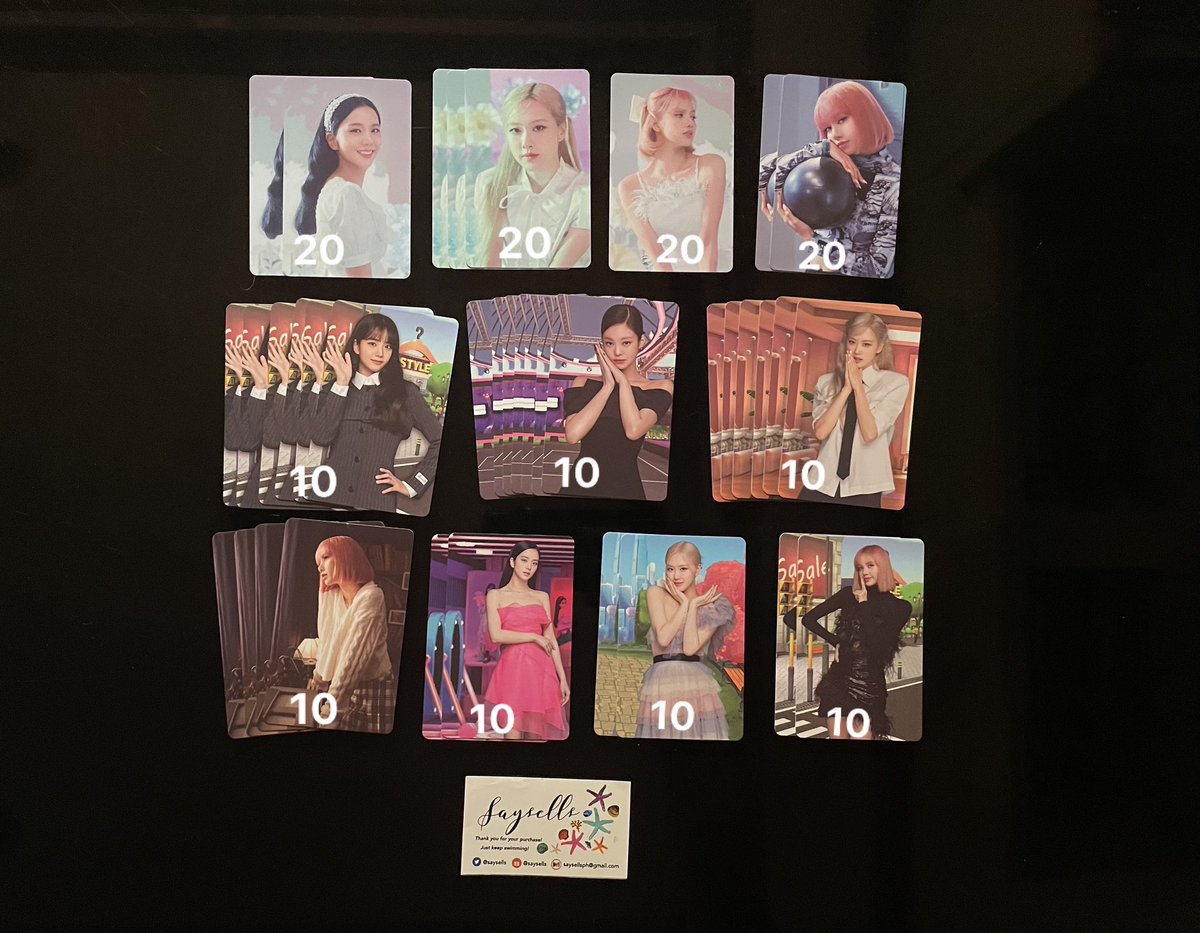 saysells's tweet photo. ✨SAYSELLS 3RD ANNIV SALE✨

wts/lfb ph/help rt/on hand

BLACKPINK BPTG PHOTOCARDS
—The Girls OST POB
—Photocard Collection POB
—The Girls OST PCs

Reply mine/dm

✅Gcash,BPI,Shopee (+15%)
📦GGX,J&amp;T,SDD,SCO,Flash
🗓DOP July 31,100 DP for every 1K
✔️can ship WW

#SaysellsOH https://t.co/o16DD7uE1C