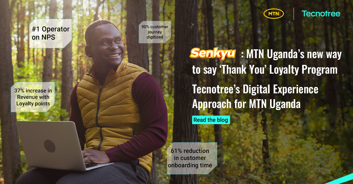 Discover the impact of MTN Uganda's innovative loyalty program, ‘Senkyu’, which has transformed customer engagement and rewards. Learn more about their success story: inform.tmforum.org/research-and-a…
#TecnotreeCorporation #CustomerLoyaltyProgram #DigitalLoyaltyManager