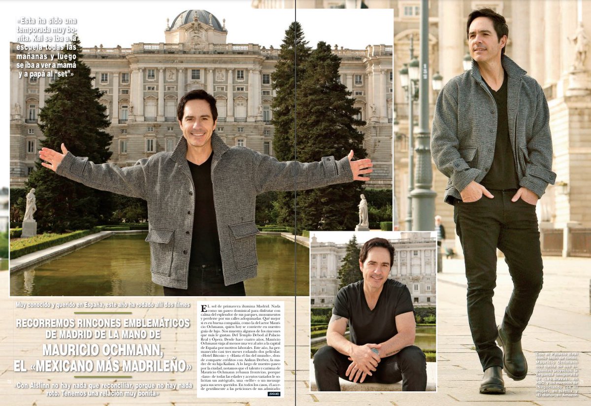 guadom4's tweet photo. En ¡HOLA! México y Colombia, entrevista con el actor Mauricio Ochmann https://t.co/SHFPv5cbN6