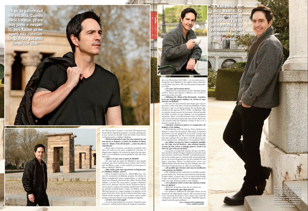 guadom4's tweet photo. En ¡HOLA! México y Colombia, entrevista con el actor Mauricio Ochmann https://t.co/SHFPv5cbN6